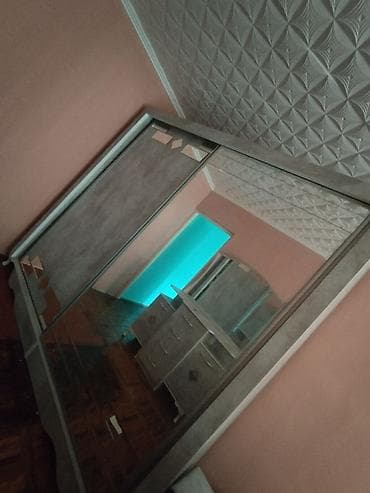 Спальные гарнитуры: Спальный гарнитур, Двуспальная кровать, цвет - Серый — 2