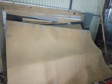 ХДФ: Листы ДВП б/у Описание: - Пачка листовых материалов для столярных и — 1