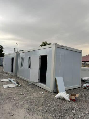 контейнер для дом: Модулдук үй 6×3м — офис, соода түйүнү же убактылуу жашоо үчүн эң сонун — 5