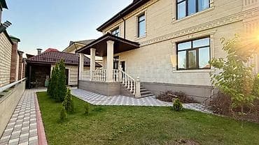 особняк ош: 330 м², 5 комнат, Бронированные двери, Евроремонт, Забор, огорожен — 4