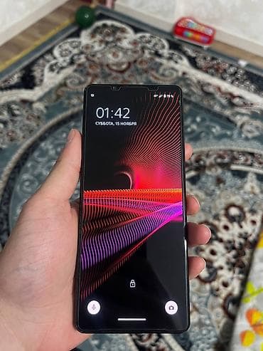 ас 3: Sony Xperia 5 II, түсү - Кара — 2
