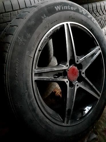 резина 16 с: Колеса в сборе 225 / 60 / R 17, Зима, Б/у, Комплект, Легковые, Литые, отверстий - 5 — 1
