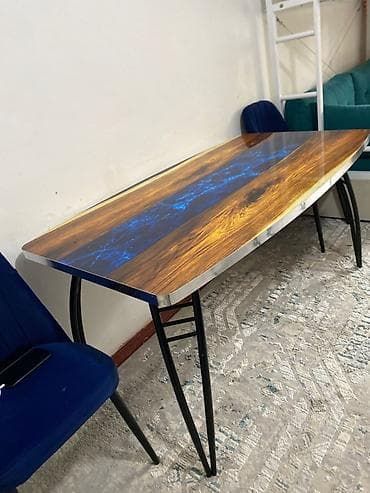 эпоксидный стол купить: Стол для зала, Не раскладной, Прямоугольный — 2