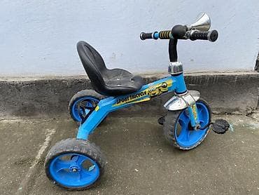 Детский транспорт: Детский трехколесный велосипед Sport Tricycle - Цвет: синий с черными — 2