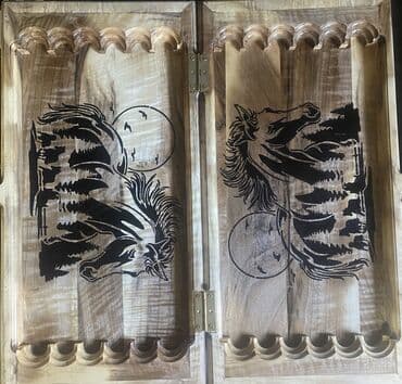 лыжи бишкек цены: Нарды. Шахматы настольные игры из натурального дерева. - — 7