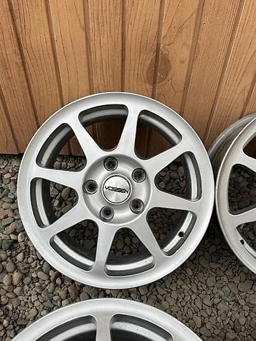 volk racing: Литые Диски R 15 Vossen, Комплект, отверстий - 5, Б/у — 5