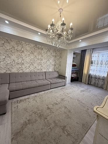 Квартиры: 2 комнаты, 76 м², Элитка, Восток-5 мкр Элитка, 2 этаж, Дизайнерский ремонт — 1