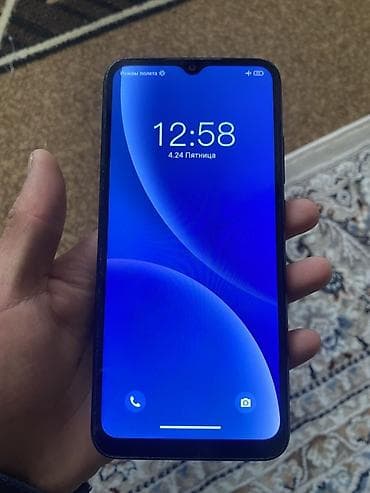 Redmi, Redmi 10A, Б/у, 64 ГБ, цвет - Черный, 2 SIM