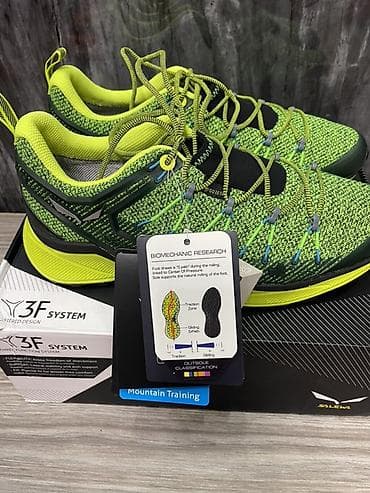 Мужские кроссовки, 41, Salewa, Новый, цвет - Зеленый, Самовывоз, Платная доставка