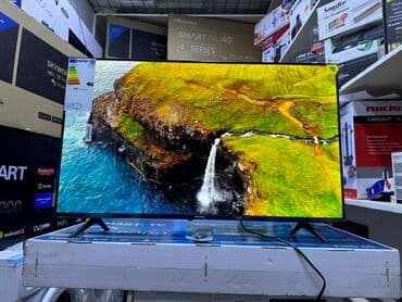 сабвуфер: Телевизоры LED Hisense 43A5730FA с тонким черным корпусом оснащен — 6