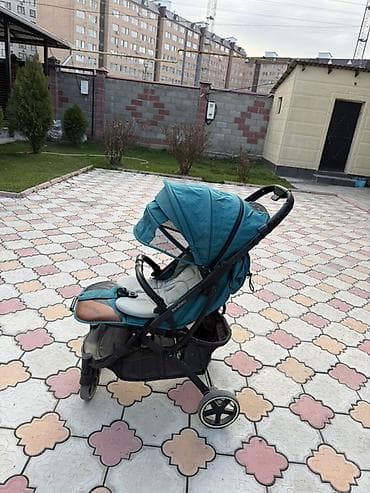 бир: Балдар арабасы, Башка бренд, түсү - Көгүлтүр, Колдонулган, Өзү алып кетүү — 2