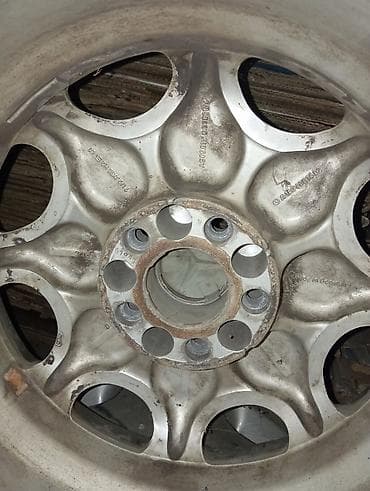 215 65 16 с: Литые Диски R 16 Mercedes-Benz, Комплект, отверстий - 5, Б/у — 3
