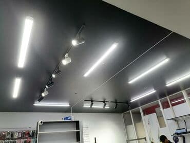 Натяжные потолки 
город Манас