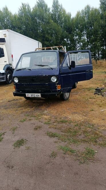 машина кузов: Volkswagen Transporter: 1987 г., 1.9 л, Механика, Дизель, Пикап — 3