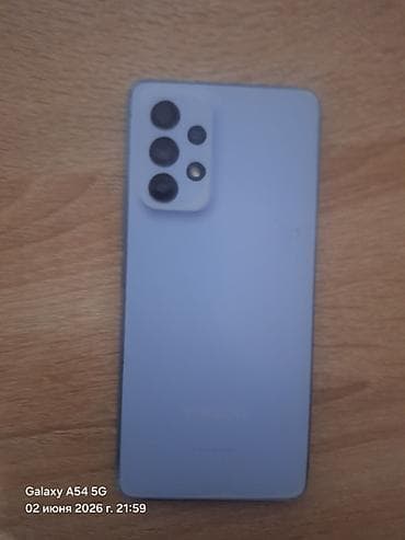 Samsung Galaxy A53 5G, Б/у, 128 ГБ, цвет - Фиолетовый, 2 SIM