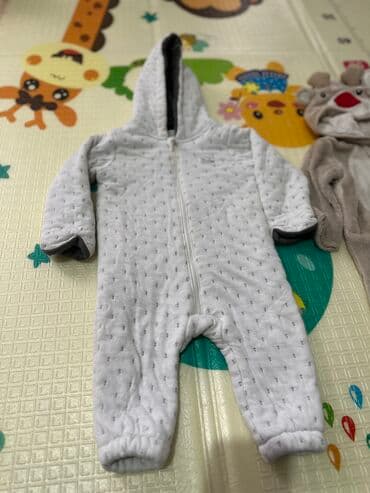 детские национальные костюмы бишкек: Комплект, цвет - Бежевый, Б/у — 3