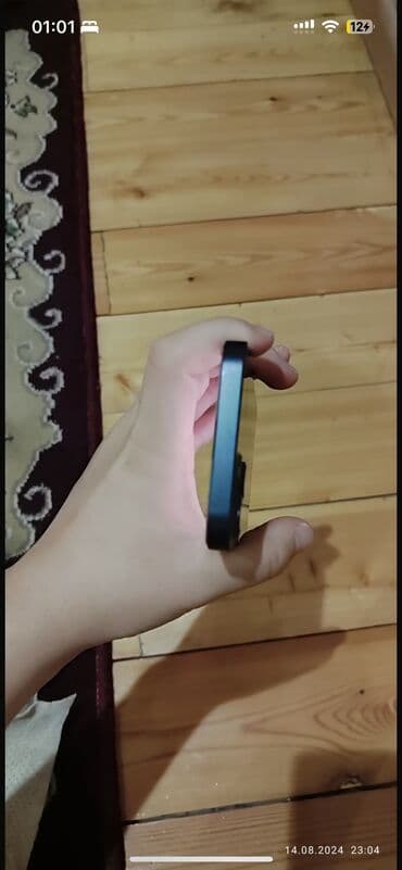 айфон 13 жаны: IPhone 13, Колдонулган, 128 ГБ, Midnight, Куту, Каптама, 79 % — 5