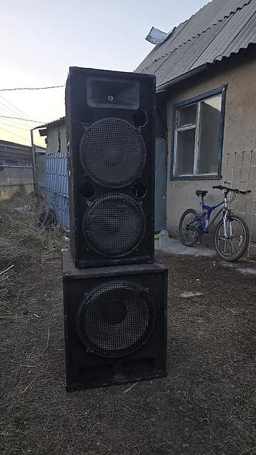 Микрофоны: Калонкалар сатылат 1штук 18дюм калонка. Динамик Paudio 1500ват — 5