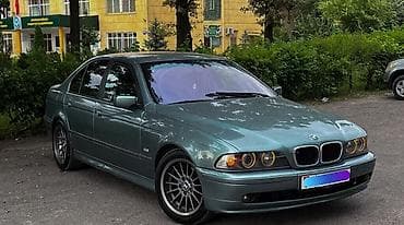 авто в такси: BMW 5 series: 2001 г., 2.5 л, Механика, Бензин, Седан — 1