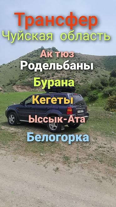 чуйская область: Легковое авто, Пункт назначения: Другой пункт назначения, Количество мест: 4 — 1
