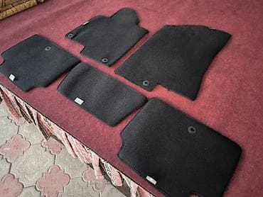 чехол для стулья: Ворсовые Полики Для салона Hyundai, цвет - Черный — 1