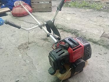 косилка газон: Бензиновый триммер/мотокоса - Тип: наплечная бензокоса с велосипедной — 1