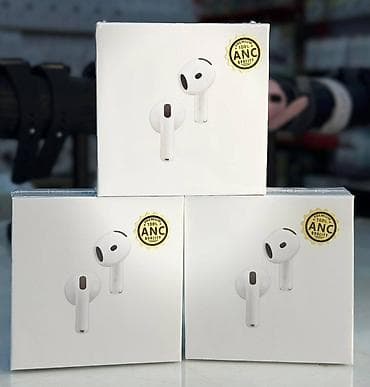 🔥⬆️Топ новинки⬆️🔥 Apple наушники🏆 AirPods 4 ANC поколение Уважаемые