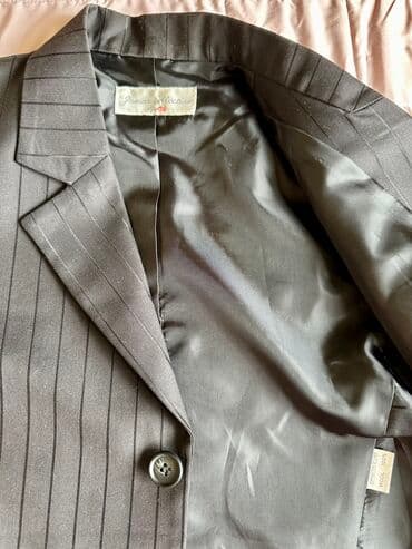 школьную форму: Школьная форма, цвет - Черный, Б/у — 3