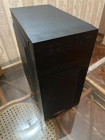 микшерный пульт: Корпус ПК, Aeromax, Micro-ATX, цвет - Черный — 1