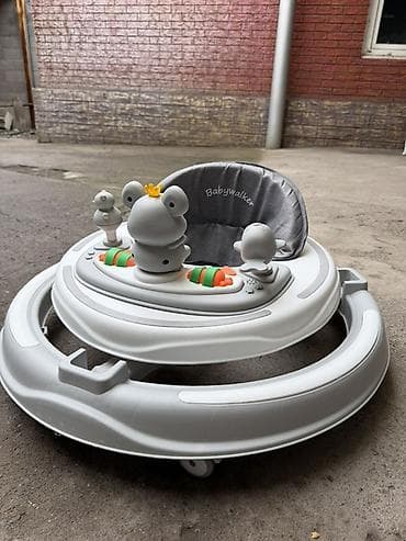 детские ходунок: Детские ходунки Babywalker, круглая база - Тип: ходунки с игровой — 6