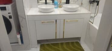 изготовление встроенных шкафов купе на заказ: Буйрутма эмеректер, Уктоочу бөлмө, Ашкана гарнитурасы, Үстөл, Үстөл үстү — 12