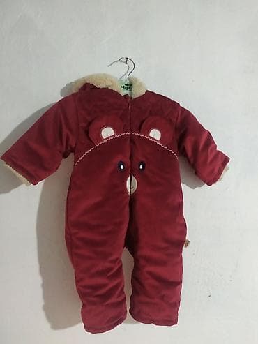 комбенезон: Детский весенний-осенний комбинезон-конверт Новый, одевали только 1 — 1