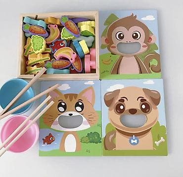 реалист: Деревянный игровой набор “Кухня – миксер с аксессуарами”. Что внутри — 9