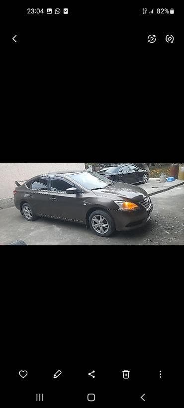 Nissan Sentra: 2014 г., 1.6 л, Механика, Бензин, Седан at lalafo.kg Nissan Sentra: 2014 г., 1.6 л, Механика, Бензин, Седан