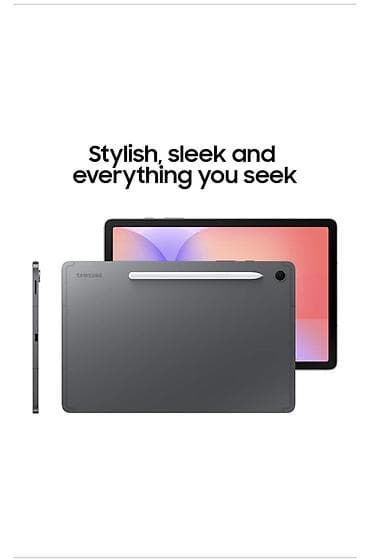 Планшеттер: Планшет, Samsung, эс тутум 128 ГБ, 10" - 11", Wi-Fi, Жаңы, Классикалык түсү - Боз — 2