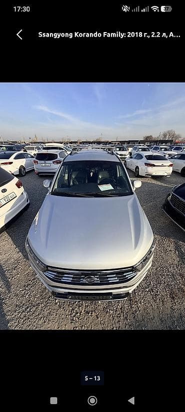 korand: Ssangyong Korando Turismo: 2018 г., 2.2 л, Автомат, Дизель, Минивэн — 9