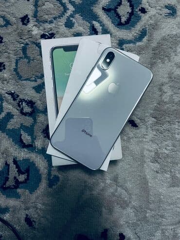 рассмотрю обмен: IPhone Xs, Жаңы, 64 ГБ, Ак, Заряддоочу түзүлүш, Коргоочу айнек, Кабель, 85 % — 6