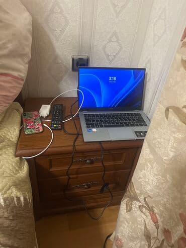 спальные кровати: Уктоочу бөлмө гарнитуру, Колдонулган, Шкаф, Эки кишилик керебет, Комод, Өзү алып кетүү — 3