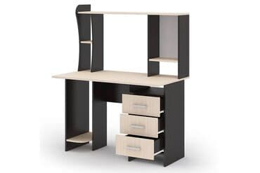 компьютеный стол: Стол компьютерный Стол компьютерный 5, Венге/Белфорт Стендмебель — 12