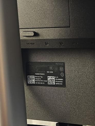 компьютер набор: 4к Монитор Dell P2723QE (3840×2160), оригинальная коробка, провода — 3