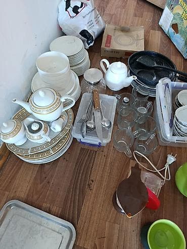 Большой набор кухонной утвари и посуды для дома/кафе — одним лотом