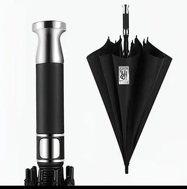 Зонт, Зонт-трость, Полуавтоматический, Новый, Унисекс