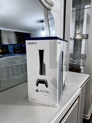 бу сони плейстейшен 4: Абсолютно новая PlayStation 5 slim Не разу не запускалась . 💯 В — 2
