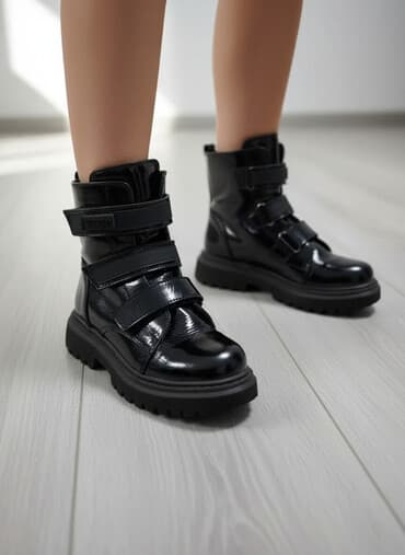 кожанные обуви: Зимние сапоги. производство Турция. натуральный мех и кожа. состояние — 1