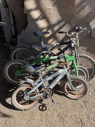 fixed gear: Детские велосипеды (комплект из 3 штук) Описание: - Три детских — 3