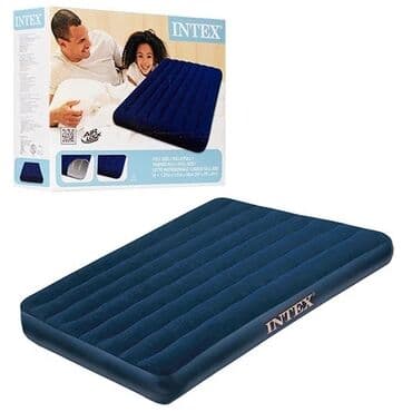 матрас кровать интекс: Двух местный надувной матрас интекс (intex) 68758 с велюровым — 1