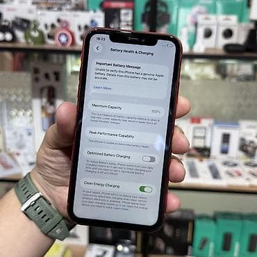ipad 8: IPhone 11, Б/у, 256 ГБ, Красный, Защитное стекло, 100 % — 5