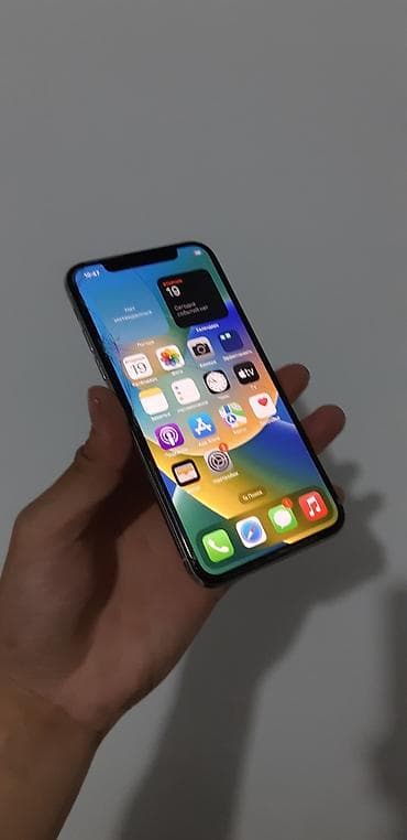 iphone x новый: IPhone X, Б/у, 256 ГБ, Белый, Чехол — 5