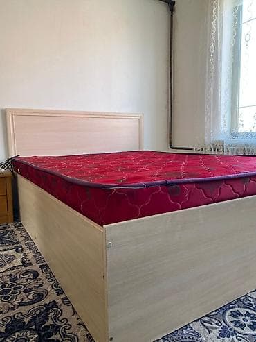 Двуспальная кровать с матрасом - Размер спального места