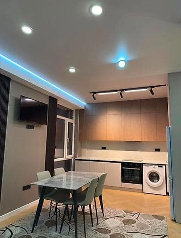 osh flat: 2 комнаты, Учкун с. Агентство недвижимости, Семейным, от 1 года, С мебелью полностью — 1